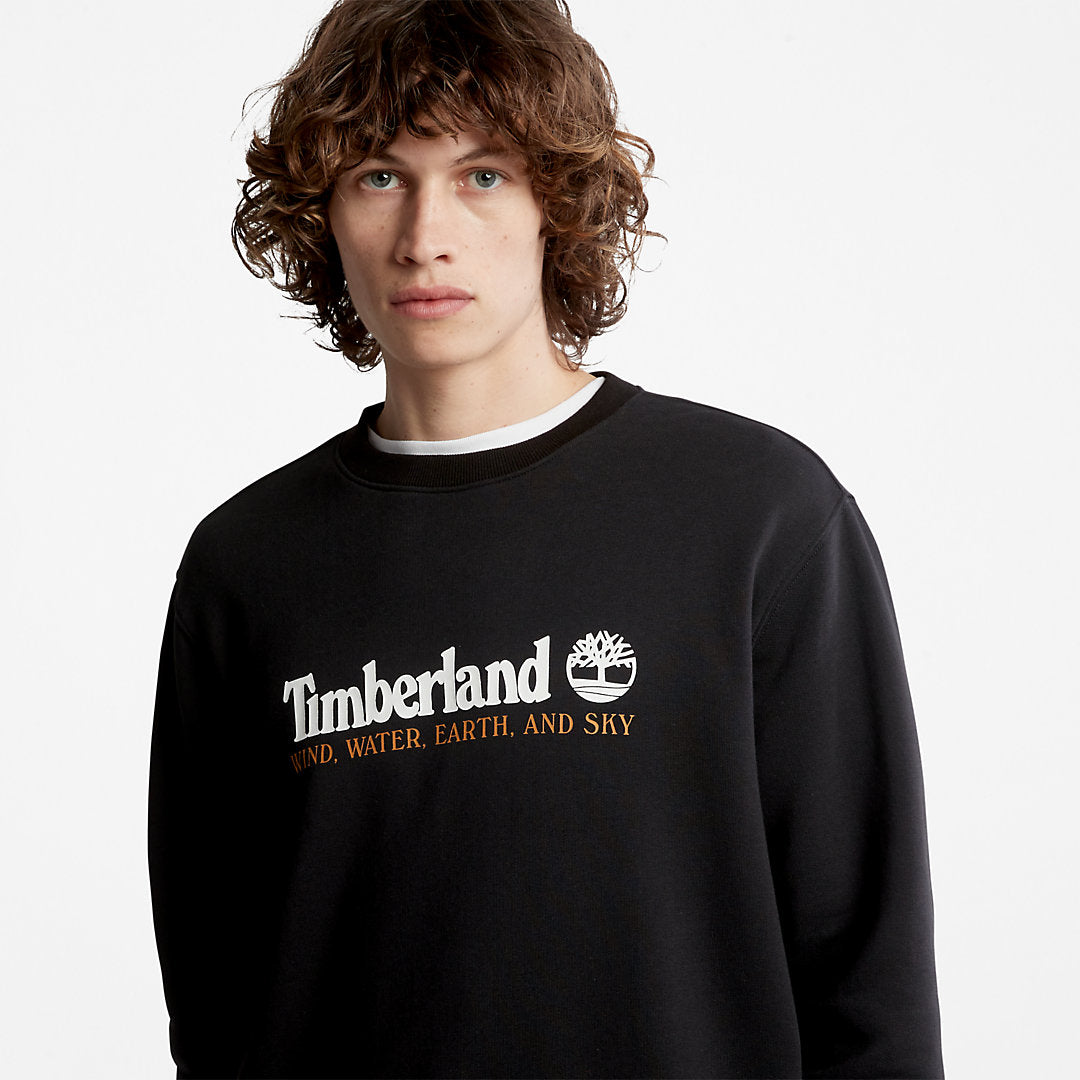 Mens Timberland Wind, Water, Earth and Sky™ Sweatshirt for Men in Black