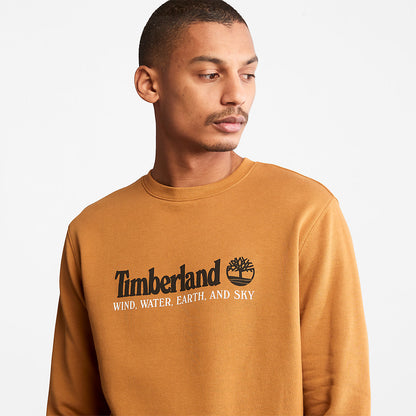 Mens Timberland Wind, Water, Earth and Sky™ Sweatshirt for Men in Yellow