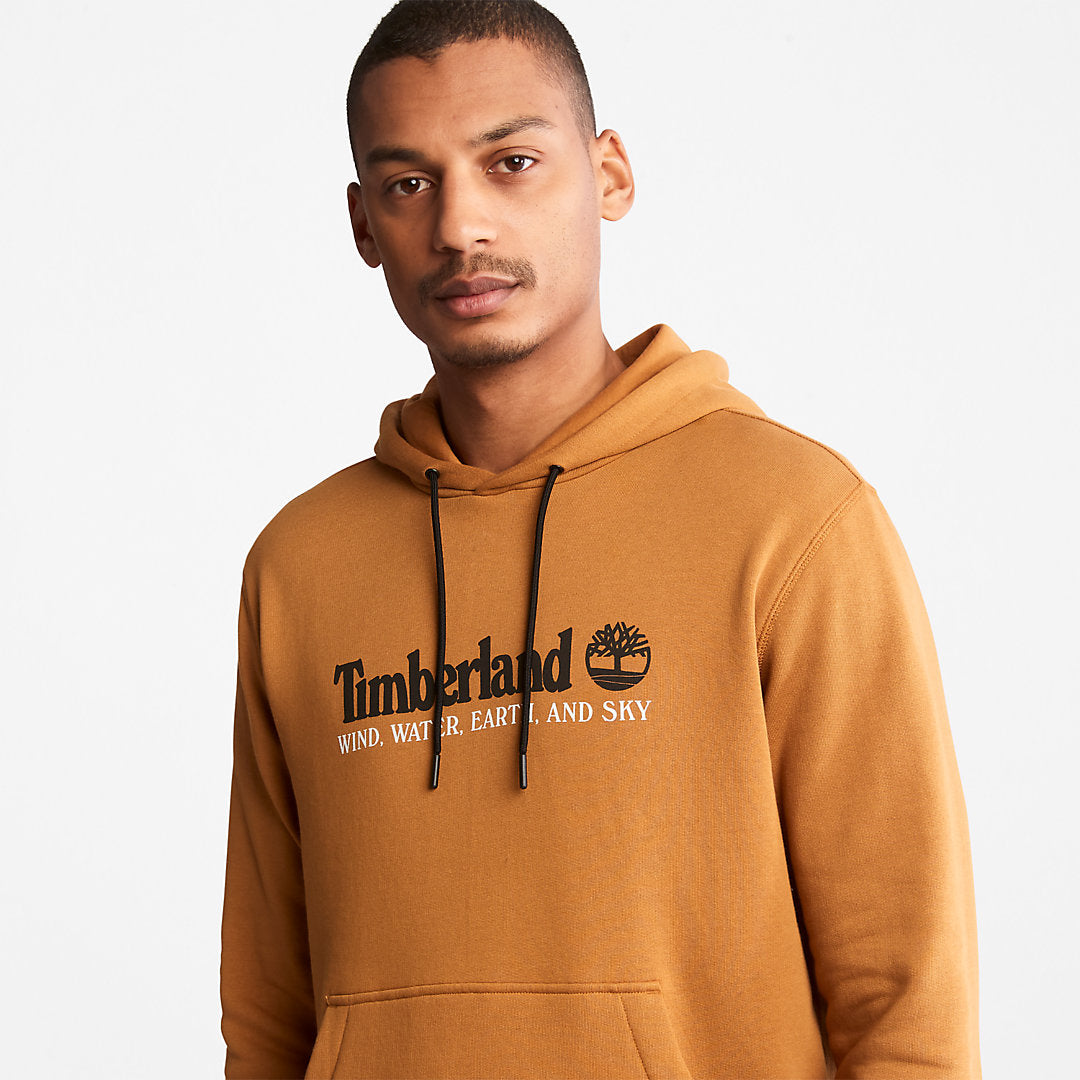 Mens Timberland Wind, Water, Earth and Sky™ Hoodie for Men in Orange