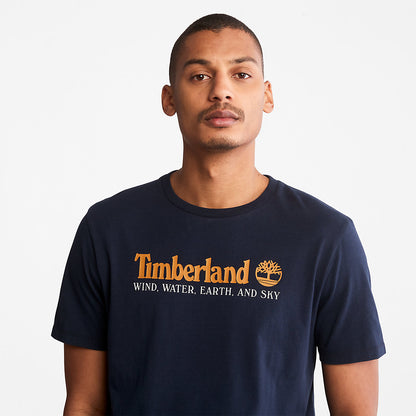 Mens Timberland Wind, Water, Earth and Sky™ T-Shirt for Men in Navy