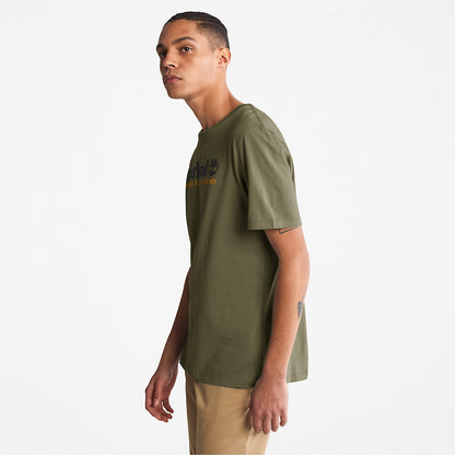 Mens Timberland Wind, Water, Earth and Sky™ T-Shirt for Men in Dark Green