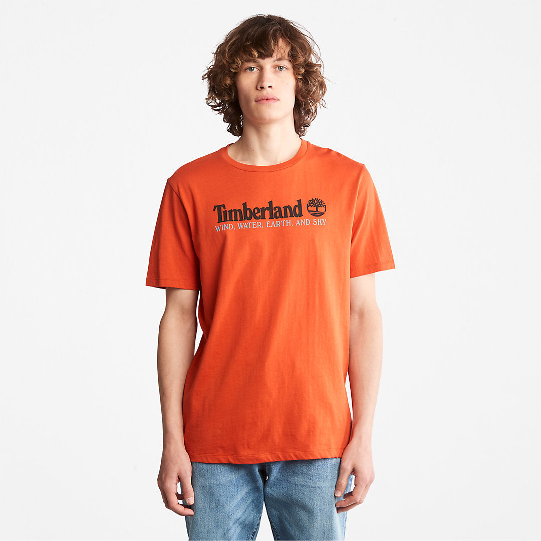 Mens Timberland Wind, Water, Earth and Sky™ T-Shirt for Men in Orange