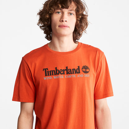 Mens Timberland Wind, Water, Earth and Sky™ T-Shirt for Men in Orange