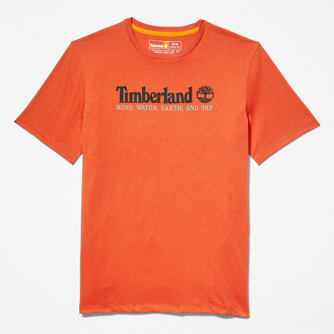 Mens Timberland Wind, Water, Earth and Sky™ T-Shirt for Men in Orange