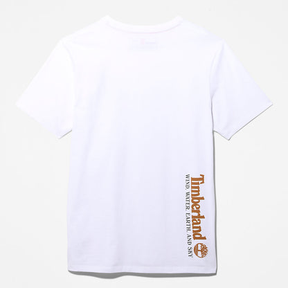 Mens Timberland Wind, Water, Earth and Sky™ T-Shirt for Men in White