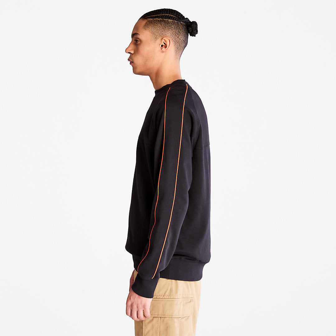 Mens Timberland Outdoor Archive Sweatshirt for Men in Black