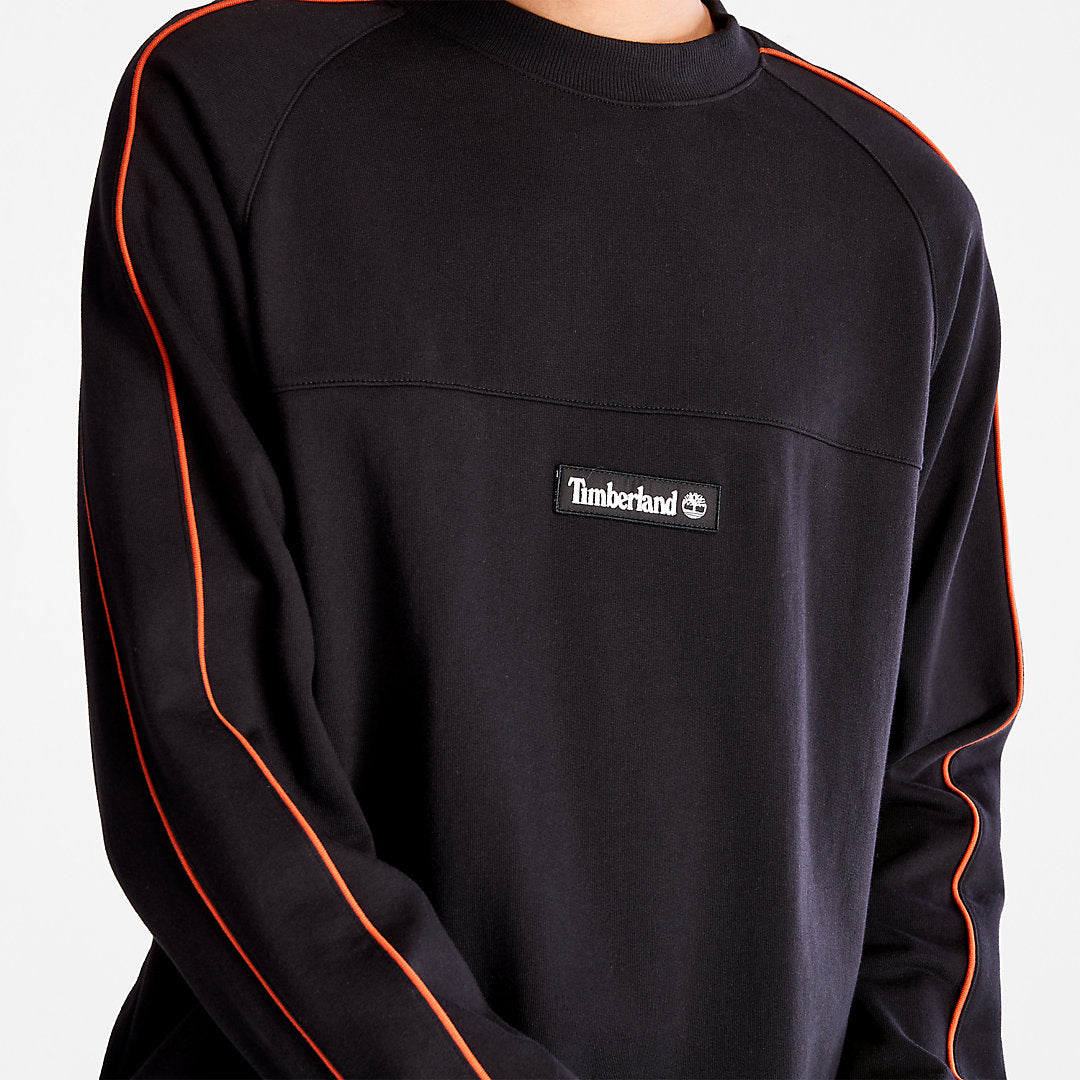 Mens Timberland Outdoor Archive Sweatshirt for Men in Black