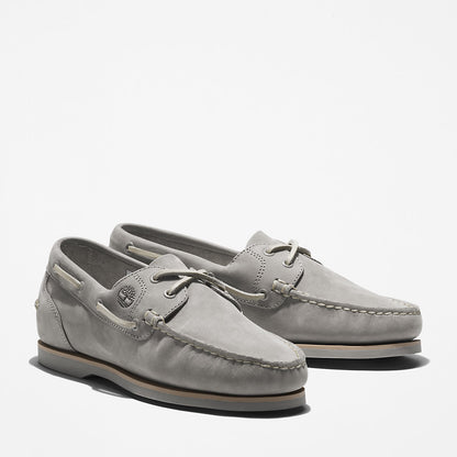 Womens Timberland Timberland® Classic 2-Eye Boat Shoe for Women in Grey