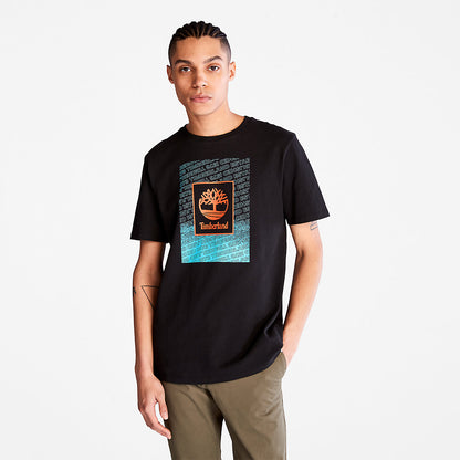 Mens Timberland Outdoor Archive T-Shirt for Men in Black