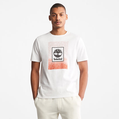 Mens Timberland Outdoor Archive T-Shirt for Men in White