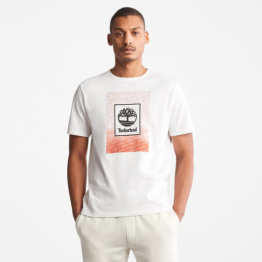 Mens Timberland Outdoor Archive T-Shirt for Men in White