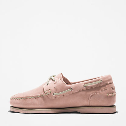 Womens Timberland Timberland® Classic 2-Eye Boat Shoe for Women in Light Pink