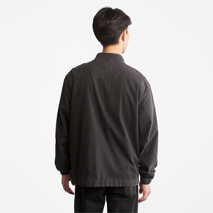 Mens Timberland Progressive Utility Light Denim Jacket for Men in Black