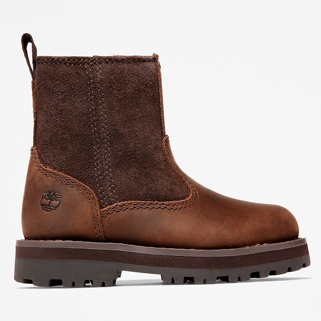 Kids Timberland Courma Kid Warm Boot for Toddler in Dark Brown