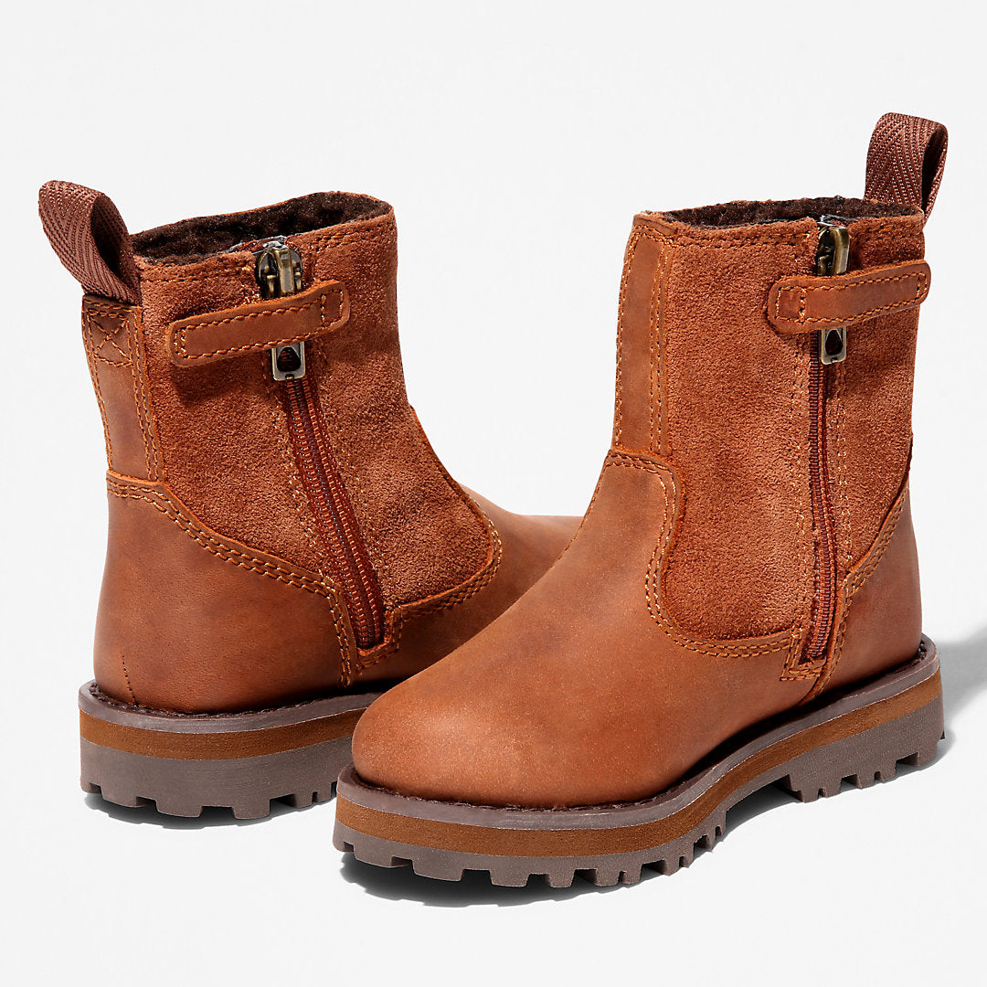 Kids Timberland Courma Kid Warm Boot for Toddler in Brown