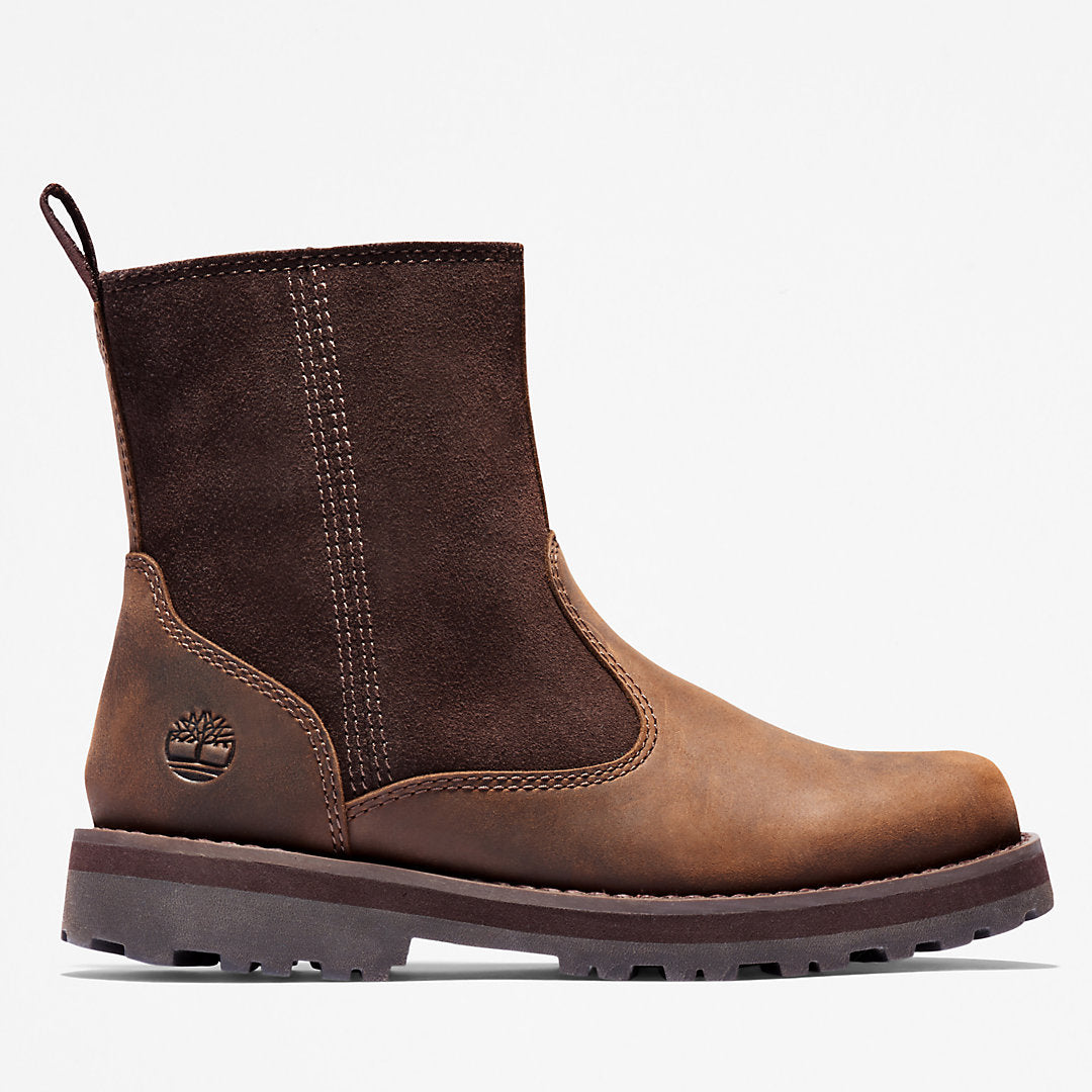 Kids Timberland Courma Kid Lined Boot for Junior in Dark Brown