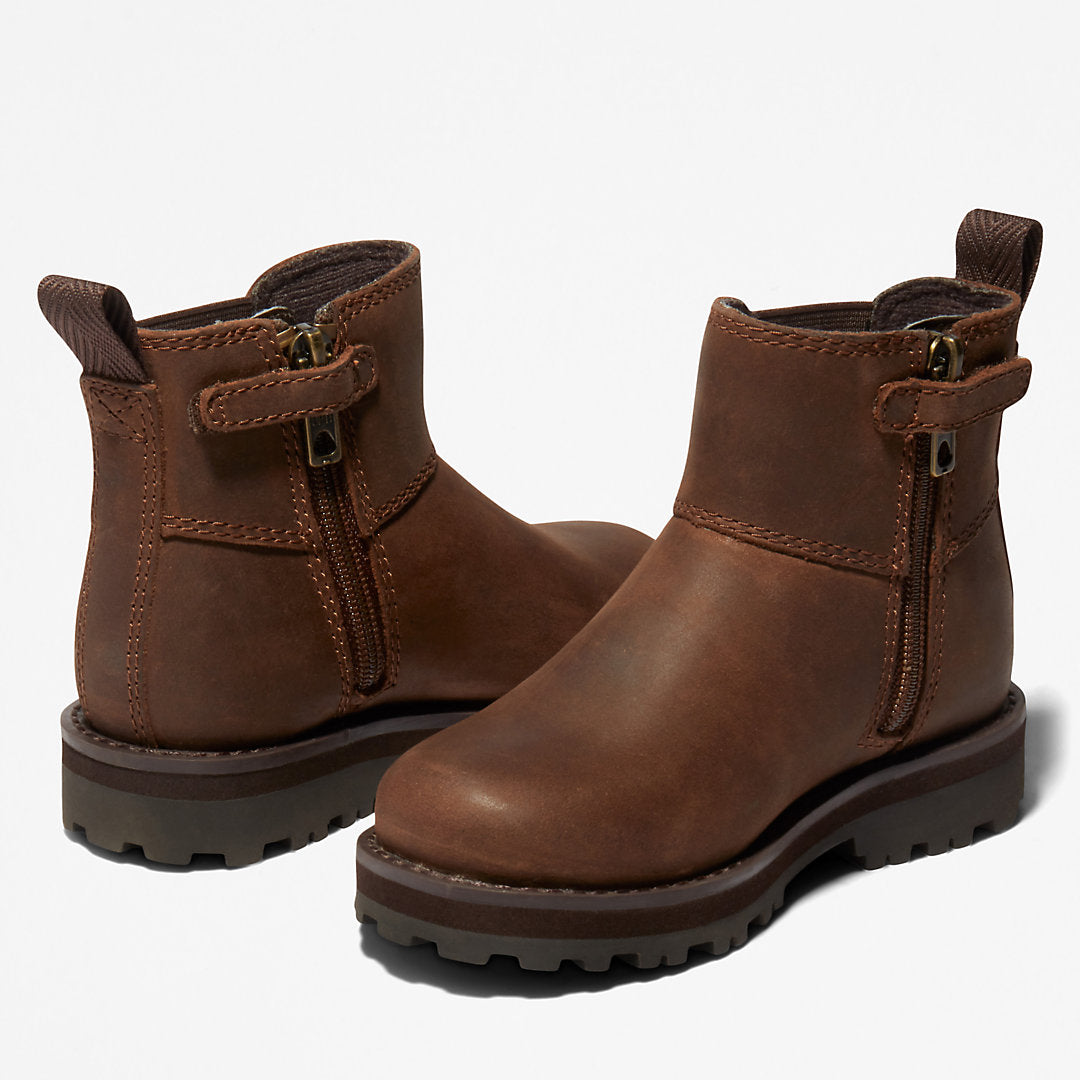 Kids Timberland Courma Kid Chelsea Boot for Toddler in Dark Brown