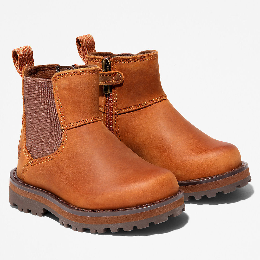 Kids Timberland Courma Kid Chelsea Boot for Toddler in Brown