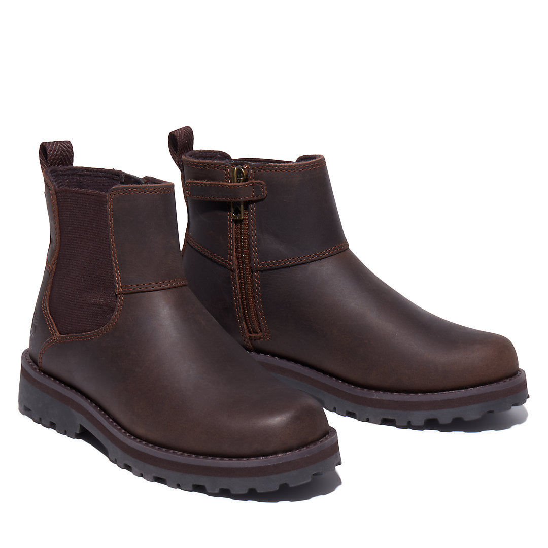Kids Timberland Courma Kid Chelsea Boot for Junior in Dark Brown