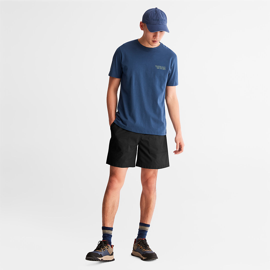 Mens Timberland Progressive Utility Shorts for Men in Black