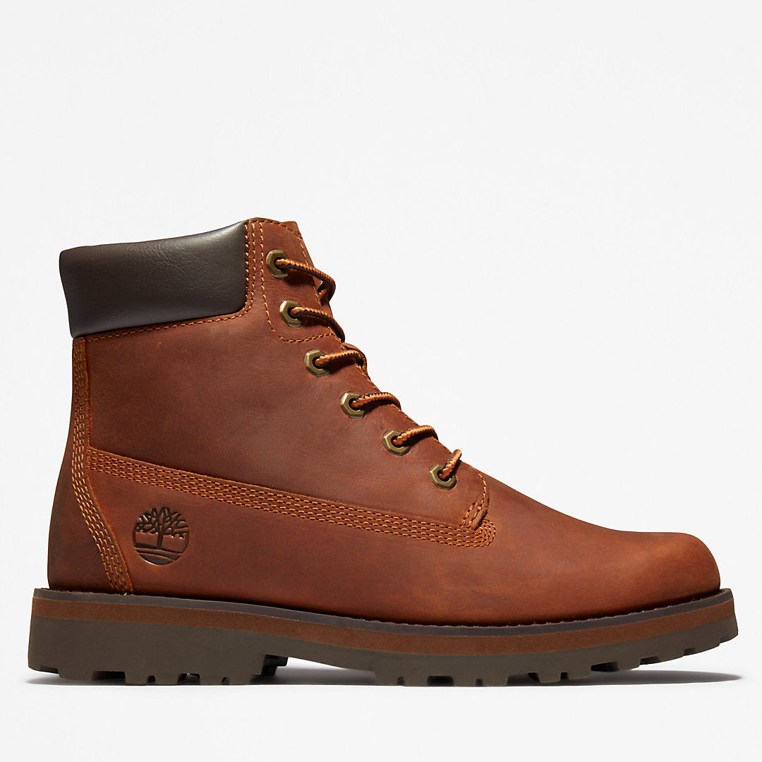 Kids Timberland Courma Kid 6 Inch Side-zip Boot for Junior in Brown