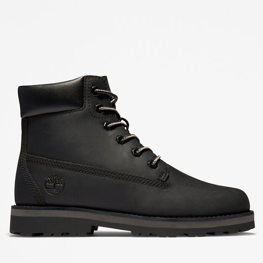 Kids Timberland Courma Kid 6 Inch Side-zip Boot for Junior in Black