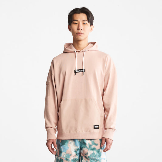 Mens Timberland Progressive Utility Hoodie for Men in Light Pink