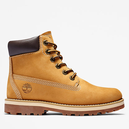 Kids Timberland Courma Kid 6 Inch Side-zip Boot for Junior in Yellow