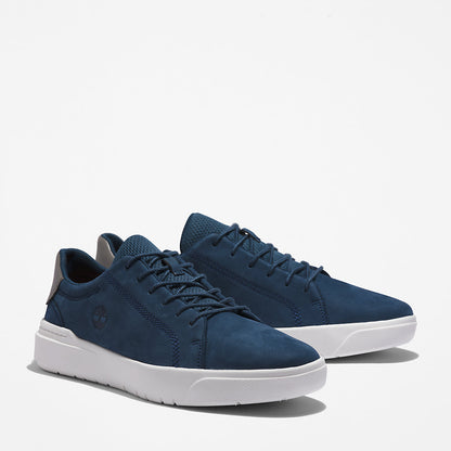 Mens Timberland Seneca Bay Leather Trainer for Men in Blue