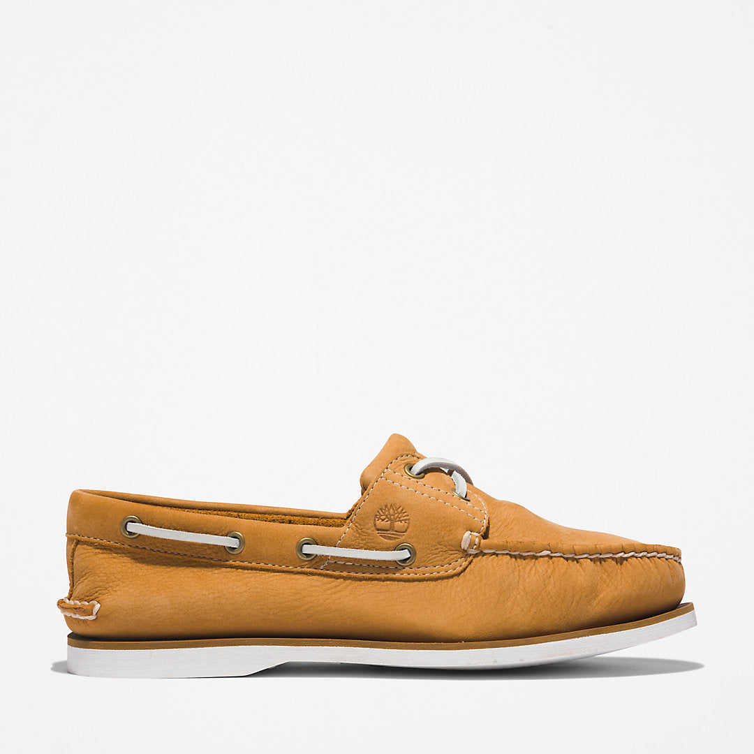 Mens Timberland Timberland® 2-Eye Classic Boat Shoe for Men in Light Brown