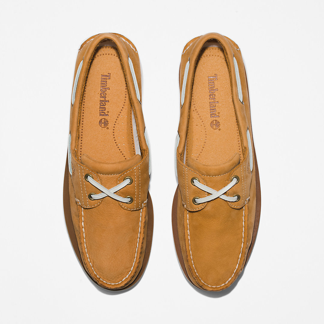 Mens Timberland Timberland® 2-Eye Classic Boat Shoe for Men in Light Brown