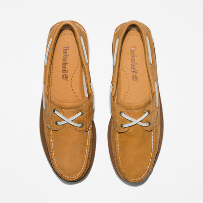 Mens Timberland Timberland® 2-Eye Classic Boat Shoe for Men in Light Brown