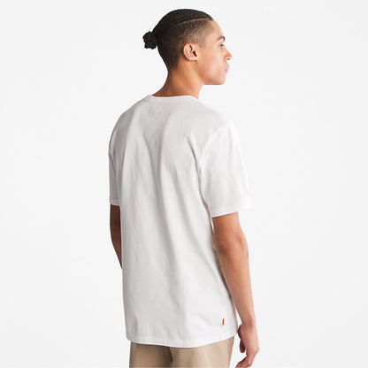 Mens Timberland Progressive Utility Graphic T-Shirt for Men in White