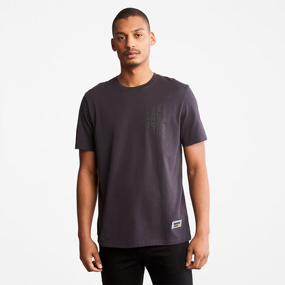 Mens Timberland Progressive Utility Graphic T-Shirt for Men in Black
