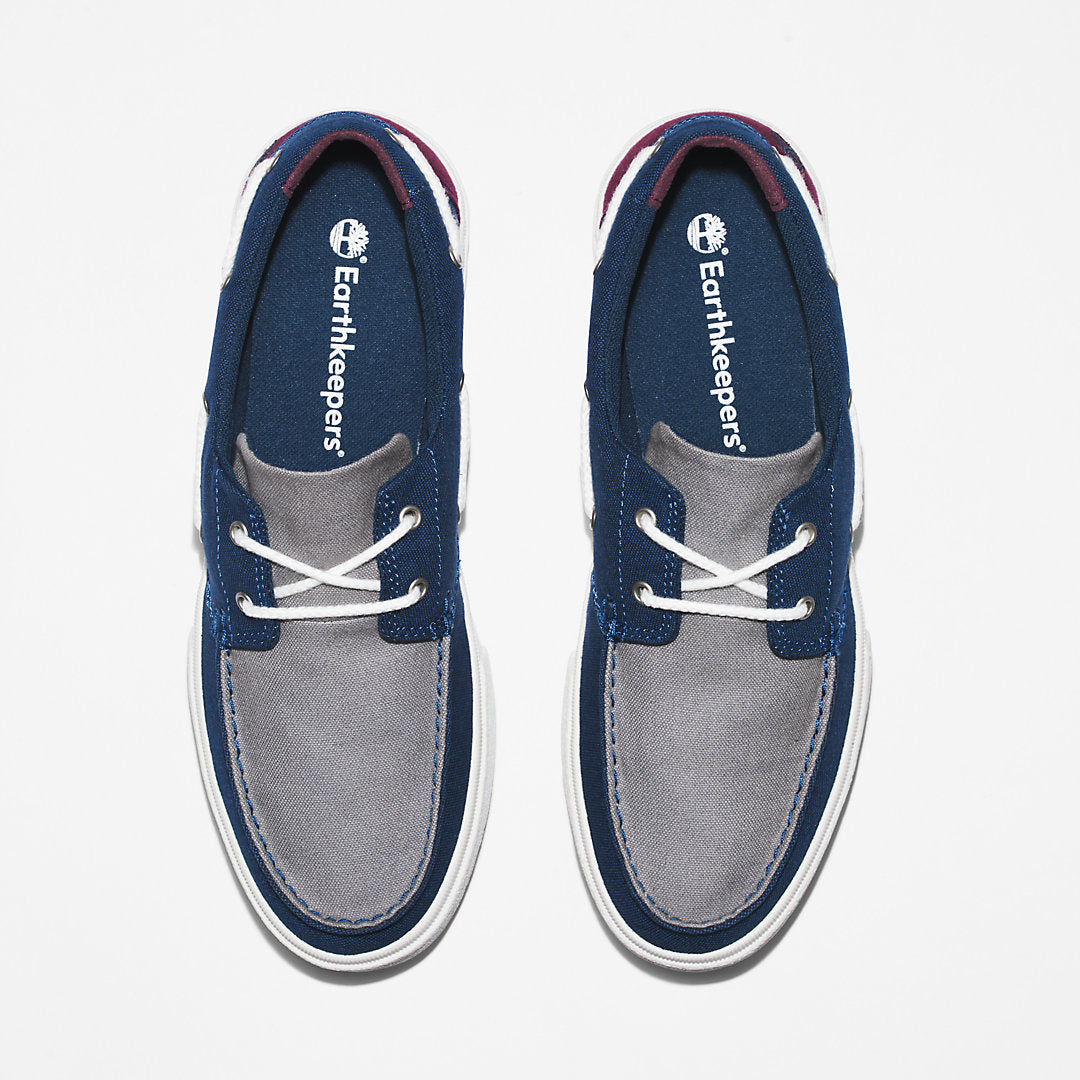Mens Timberland Union Wharf 2.0 EK+ Boat Shoe for Men in Blue