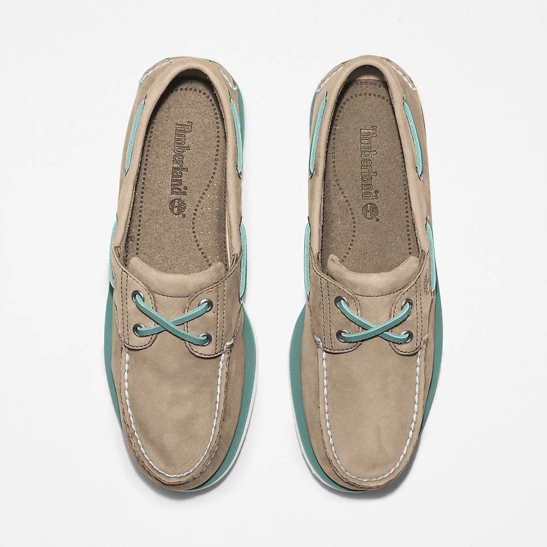 Mens Timberland Timberland® 2-Eye Classic Boat Shoe for Men in Beige
