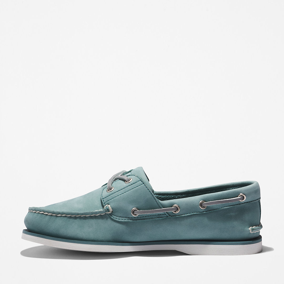 Mens Timberland Timberland® 2-Eye Classic Boat Shoe for Men in Light Blue