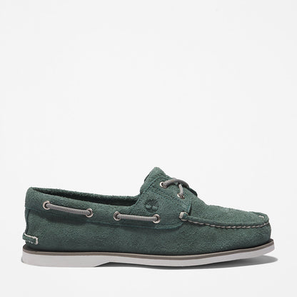 Mens Timberland Timberland® 2-Eye Classic Boat Shoe for Men in Green