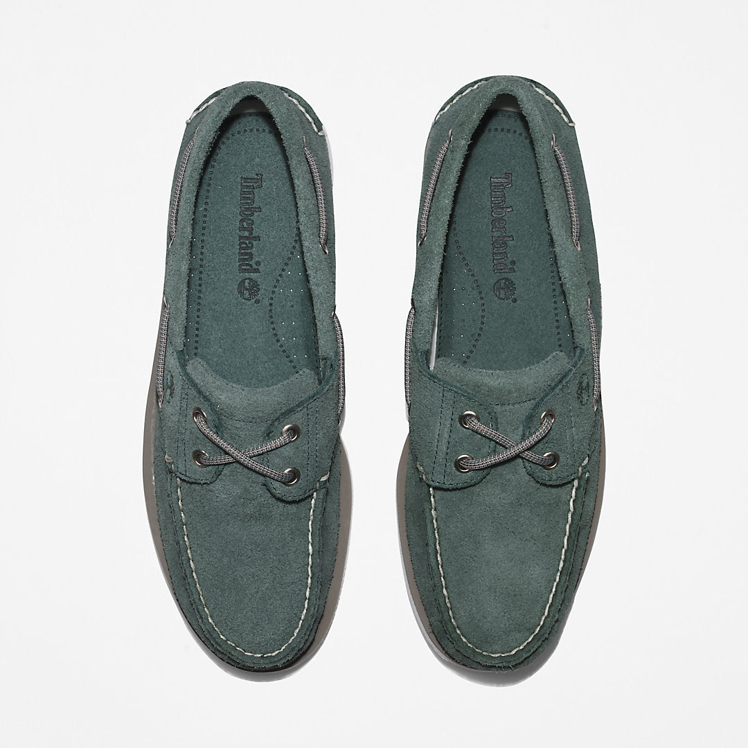 Mens Timberland Timberland® 2-Eye Classic Boat Shoe for Men in Green