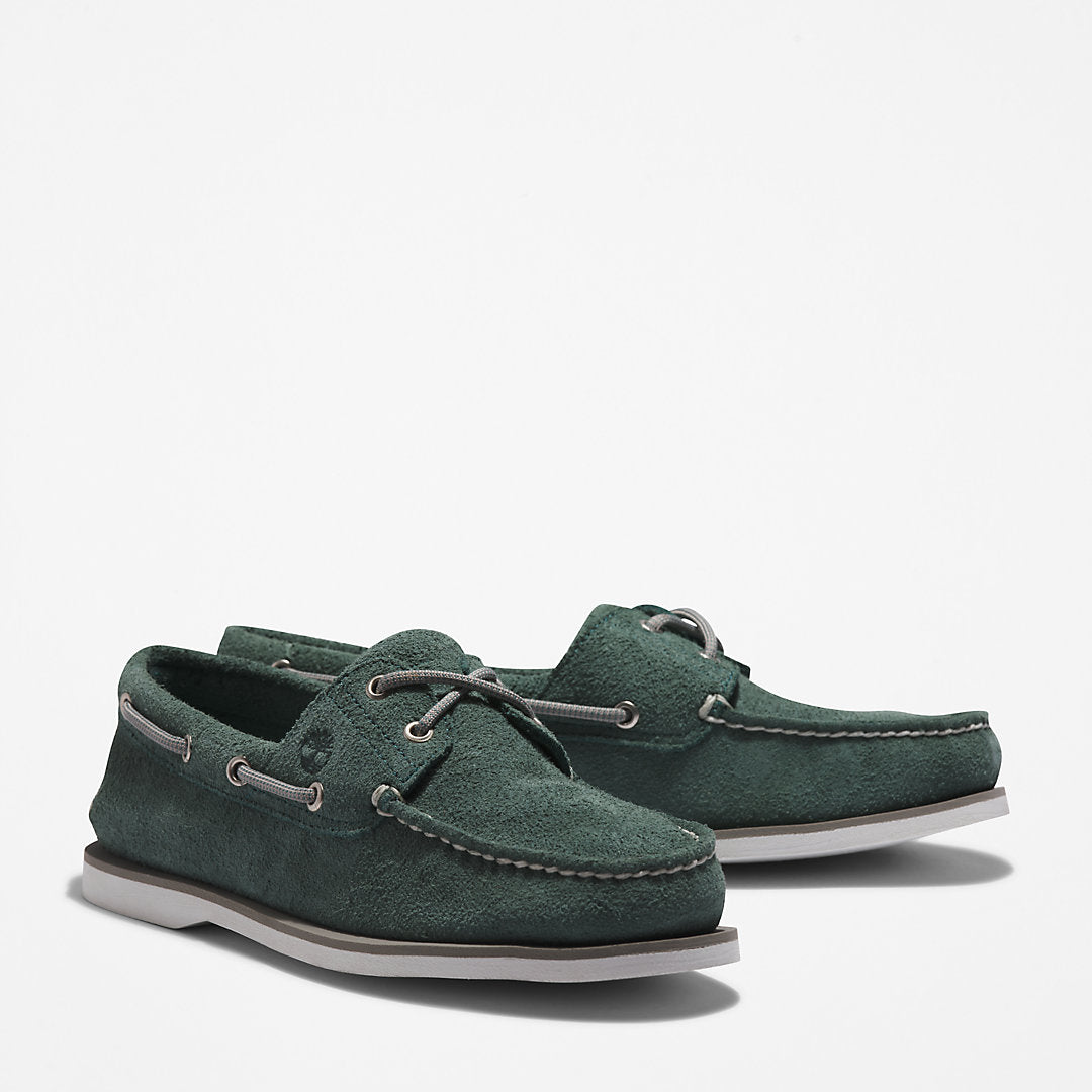 Mens Timberland Timberland® 2-Eye Classic Boat Shoe for Men in Green