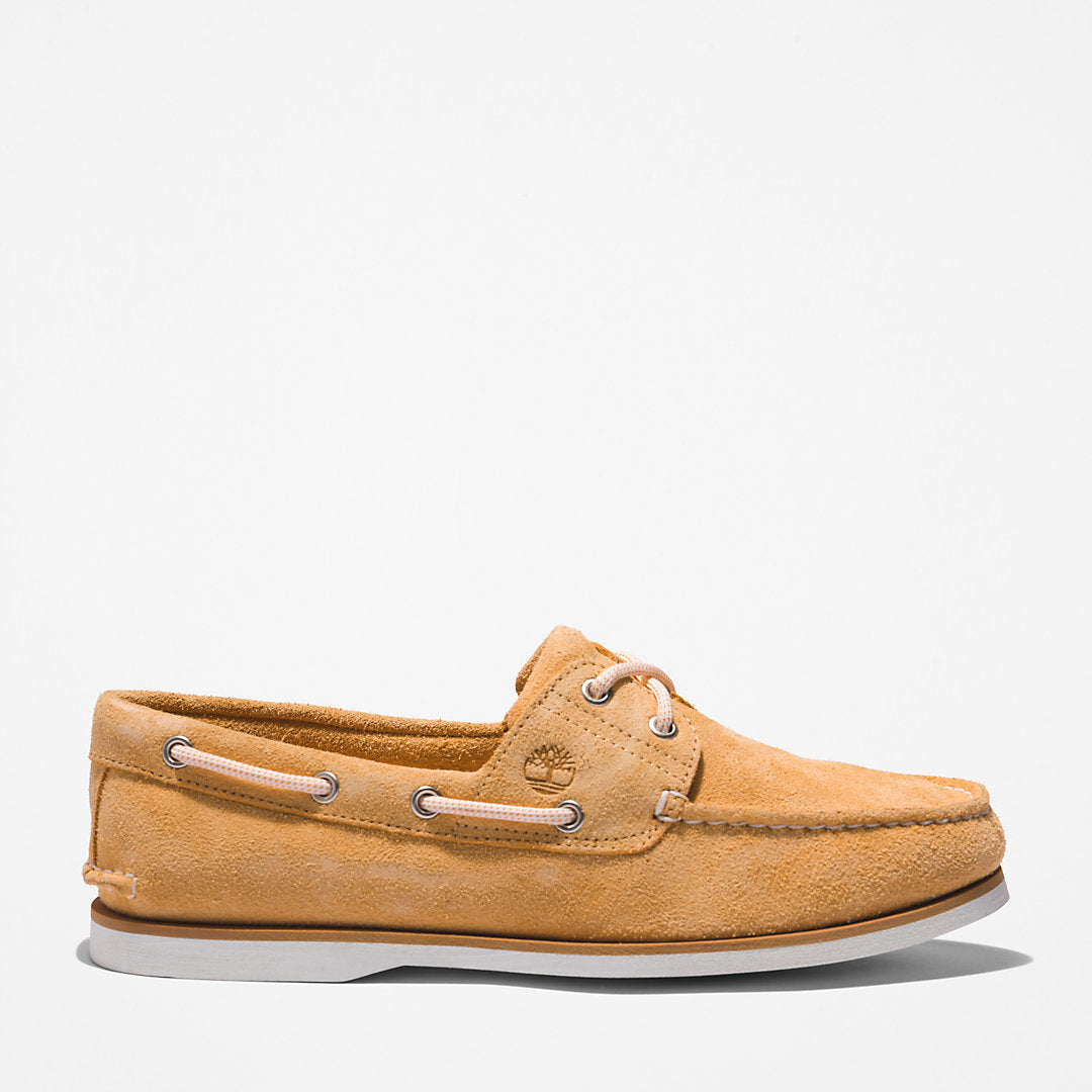 Mens Timberland Timberland® 2-Eye Classic Boat Shoe for Men in Light Orange