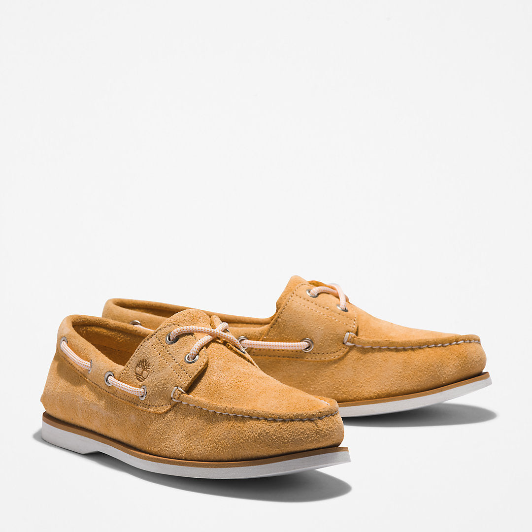 Mens Timberland Timberland® 2-Eye Classic Boat Shoe for Men in Light Orange