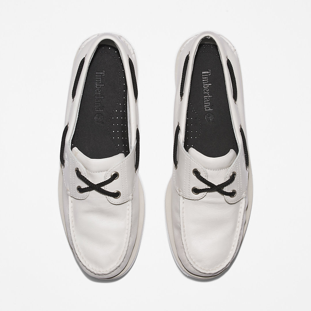 Mens Timberland Timberland® 2-Eye Classic Boat Shoe for Men in White