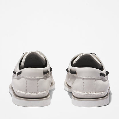 Mens Timberland Timberland® 2-Eye Classic Boat Shoe for Men in White