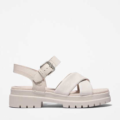 Womens Timberland London Vibe Ankle-strap Sandal for Women in White