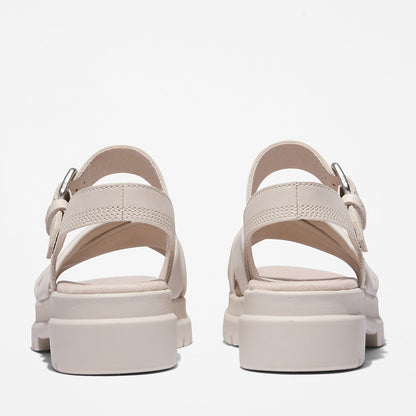 Womens Timberland London Vibe Ankle-strap Sandal for Women in White