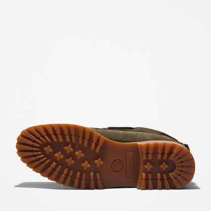 Mens Timberland Timberland® 3-Eye Lug Handsewn Boat Shoe for Men in Dark Green