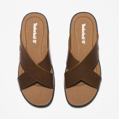 Mens Timberland Kesler Cove Cross-band Sandal for Men in Brown