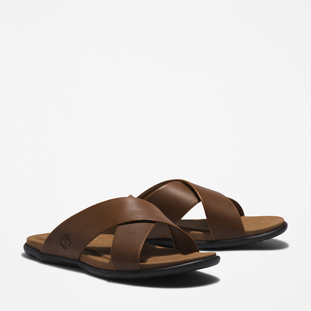 Mens Timberland Kesler Cove Cross-band Sandal for Men in Brown