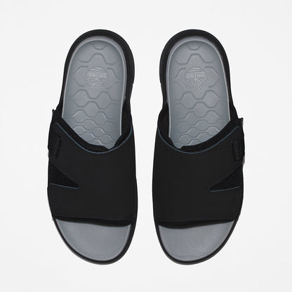 Mens Timberland TBL® Whitehaven Slide Sandal for Men in Black